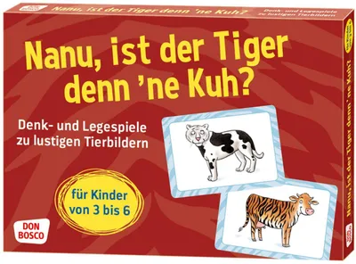 Produktbild von Nanu, ist der Tiger denn 'ne Kuh?