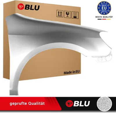 Image de BLU Aile Compatible avec VW Volkswagen Golf VI 6 berline LA7W Droite Silber ReflexSilber | 2008-2016 | Avant | Peint| Prêt à Monter | Galvanisé
