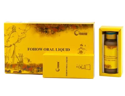 Produktbild von Fohow Cordyceps Oral Liquid Phoenix – Reishi Pilz Shiitake Elixier - 120 ml