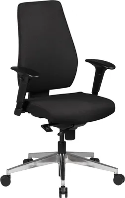 Produktbild von Amstyle Bürostuhl Darius schwarz Stoffbezug Drehstuhl mit 3-Punkt Synchronmechanik; SPM1.280