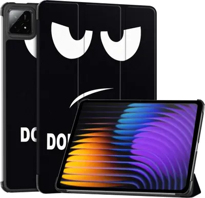 Produktbild von Xiaomi Pad 7 (Pro) / Pad 8 (Pro) Hülle - Coverup Tri-Fold Ständer Klapphülle mit Schlaf/Wach-Funktion - Don't Touch