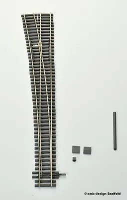 Produktbild von Tillig 85347 Weiche links, Länge 388mm