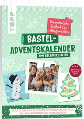 Produktbild von Bastel-Adventskalender zum Selbstgestalten. Das persönliche Geschenk für Lieblingsmenschen