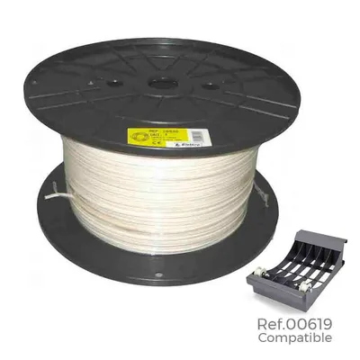 Zdjęcie produktu dla Kabel interfejsu równoległego Sediles 28960 2 x 1 mm Biały 400 m Ø 400 x 200 mm