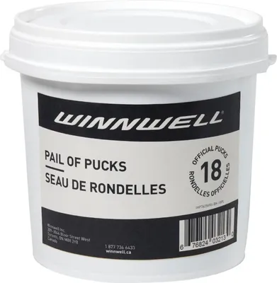 Produktbild von Hockey-Puck Winnwell schwarz offiziell (18 Stück)