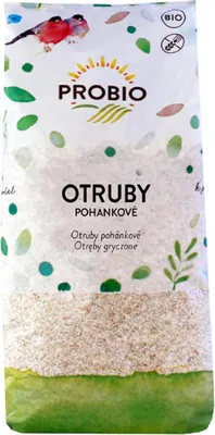OTRĘBY GRYCZANE BEZGLUTENOWE BIO 500 g - PROBIO