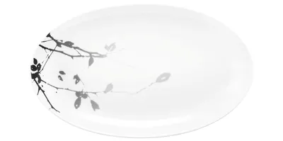 Produktbild von SELTMANN Liberty Teller flach, oval, Länge: 240 mm, Breite: 145 mm, dark rose