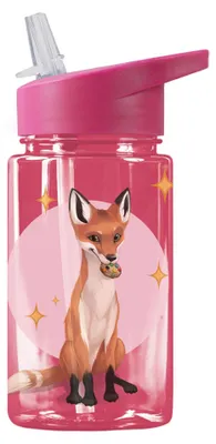 Produktbild von AWAVE® Die Schule der Magischen Tiere Trinkflasche 400 ml rPET | Beerenrot, Rabbat