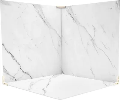 Image de Lot de 3 fonds photographiques - Fond photographique publicitaire peint au pistolet - Plastique - 60 x 60 cm - Lavable et robuste - Pour photos de produits et flatlay
