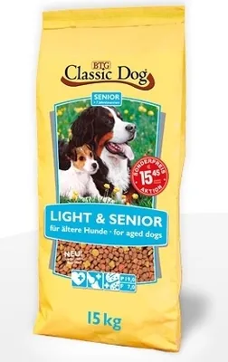 Produktbild von Classic Dog Light & Senior 15kg