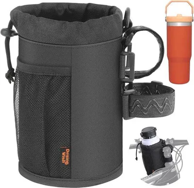 Produktbild von Famanu Fahrrad Trinkflaschenhalter 24-40oz - Robuster Becherhalter ohne Schrauben