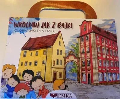 Produktbild von Wrocław wie aus einem Märchen. Malbücher für Kinder – ein Gemeinschaftsprojekt