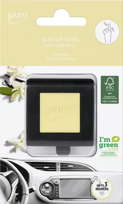 Produktbild von ipuro Essentials Autoduft soft vanilla