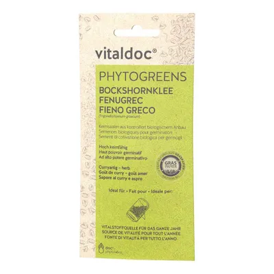Produktbild von vitaldoc® PHYTOGREENS Keimsaat - Bockshornklee 50g