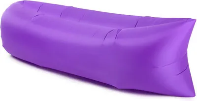 Produktbild von Aufblasbares Sofa, faltbar, wasserdicht, verhindert Auslaufen, Liege, Couch für Reisen, Camping, Lila