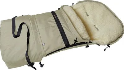 Produktbild von Bergsteiger Fußsack, Kinderwagen Winterfußsack 5-in-1, Gurtschlitze, für Babyschale, Babywanne, Sportwagen,  100, Bergsteiger Kinderwagen-Zubehör
