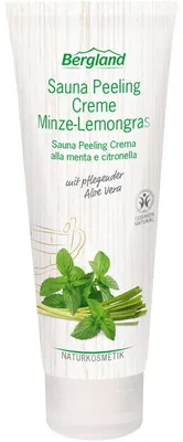 Produktbild von Sauna Peeling Creme - Minze-Lemongras 100ml