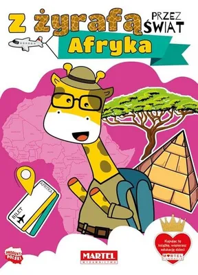 Productafbeelding van Martel-Malbuch Mit einer Giraffe durch die Welt "Afrika"