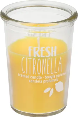 Produktbild von Steinhart Duftkerze im Glas Citronella Ø 6,8 x 8,9 cm gelb