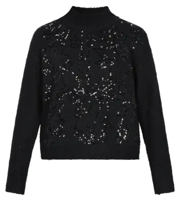 Produktbild von EVERA Damen Pullover - Schwarz EVERA Damen Pullover - Schwarz, XS/S