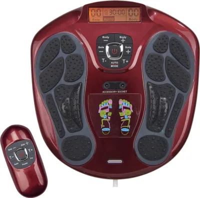 Obrázok produktu pre Circulation Maxx elektrický reflexný masážny prístroj na nohy, vrátane jednotky TENS + 4x gélové vankúšiky