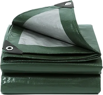 Zdjęcie produktu dla Wielofunkcyjna, wodoodporna plandeka o wymiarach 6 x 6 metrów z oczkami