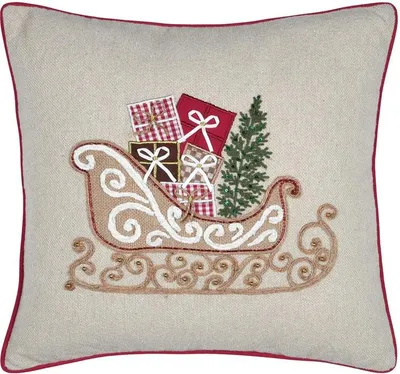 Produktbild von Weihnachtskissen mit Print, 45 × 45 cm