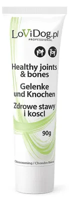 Obrázek produktu pro Lovi Dog Paštika z Jater v Tubce 90g Pamlsek Pro Psa a Kočku Pro Klouby a Kosti
