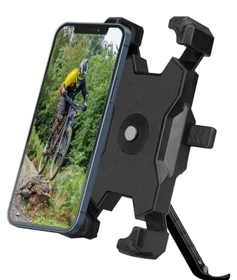Produktbild von Handyhalterung Motorrad Smartphone Halterung - Rückspiegel - Abnehmbar - 360 Grad drehbar - 8,9 bis 17,3 cm