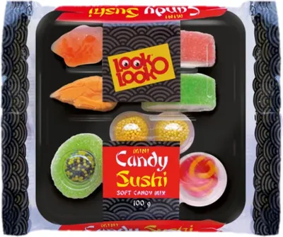 Obrázek produktu pro Look-O-Look Mini Candy Sushi 100g