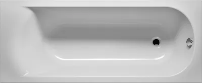 Produktbild von RIHO Miami Rechteck-Badewanne, Einbau, 1-Sitzer, weiß glänzend, B060001005
