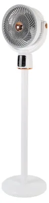 Produktbild von Oszillierender Standventilator mit schneller Luftzirkulation, USB-Aufladung, Fernbedienung, 12-Stunden-Timer, 12 Geschwindigkeitsstufen, verstellbare Höhe, geeignet für Schlafzimmer und Studentenwohnheime