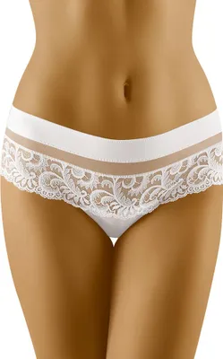 Produktbild von Wolbar Damen String Unterhose Unterwäsche WB217 , weiß, S