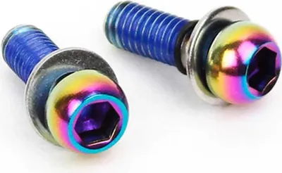 Produktbild von Sram Stainless Scheibenbremsschrauben Blau  Blau One Size