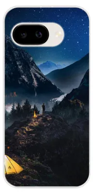 Image de 1001Coques - Coque silicone compatible avec Google Pixel 9a - Motif seul en montagne - Design original imprimé en France