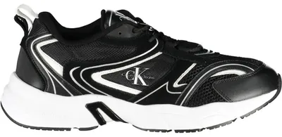 Produktbild von Stylischer Herrensportschuh in Schwarz mit Kontrastdetails & Logo