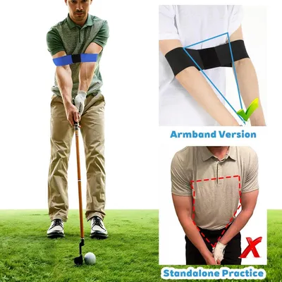 3 Stück Golf Swing Trainer Hilfe zur Verbesserung der Schwungfähigkeiten