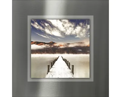 Produktbild von Metallbild Way To Sundown II 50x50 cm