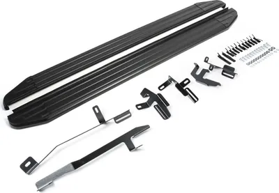 Image de Marchepieds Premium Noir Aluminium Seuil Pour Audi Q5 2017-2023, 2 pcs Marchepied avec ABE Certificat, Matériel de Montage