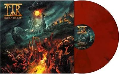 Image de Týr : Battle Ballads (Maroon Marbled Vinyl)