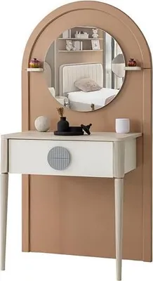 Zdjęcie produktu dla Toaletka Elegancka szuflada z lustrem Stylowy design Nowoczesne meble