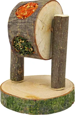 Obrázok produktu pre Jr Farm Nibble Wheel pre papagáje - prírodný snack so zeleninou 200G