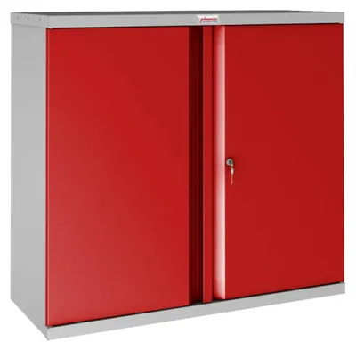 Produktbild von Phoenix SC1010GRK 2-türiger Stationärschrank Schlüsselschloss Rot