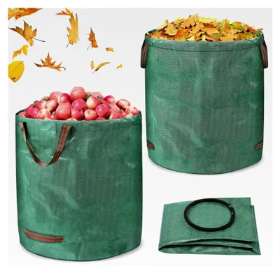 Produktbild von Stabiler Gartenabfallsack 2x 272L mit Griffen