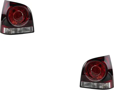 Produktbild von Heckleuchte Links Rechts mit Lampenträger + Leuchtmittel passend für VW Polo 9N 02 9N 04/05-01/12  6Q6945095AB 6Q6945095M 6Q6945095P 6Q6945096AB