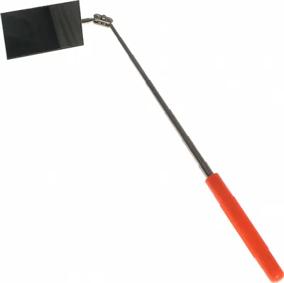 Produktbild von Teleskop-Spiegel Inspektionsspiegel Kontrollspiegel 90x50 mm Gesamlänge 97 cm ES