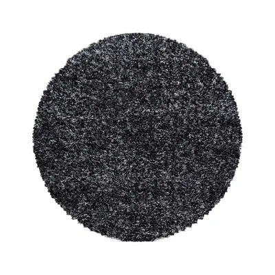 Produktbild von Hochflor Teppich ENJOY Anthrazit 200 cm Rund