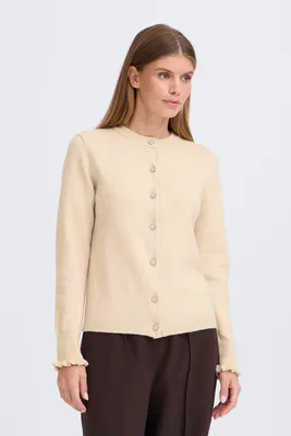 Produktbild von OXMO OXBMMNERA CARDIGAN Damen Strickjacke Feinstrick Cardigan regular fit