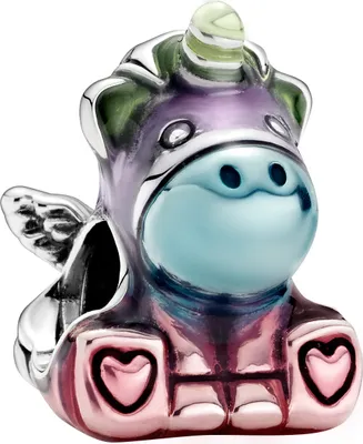 Zdjęcie produktu dla Wisiorek Pandora Bruno the Unicorn in Rainbow Colours Charm 799353C01