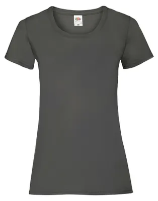 Immagine prodotto di Fruit of the Loom - Maglietta "Valueweight" da donna FK3173 (S) (grigio chiaro)